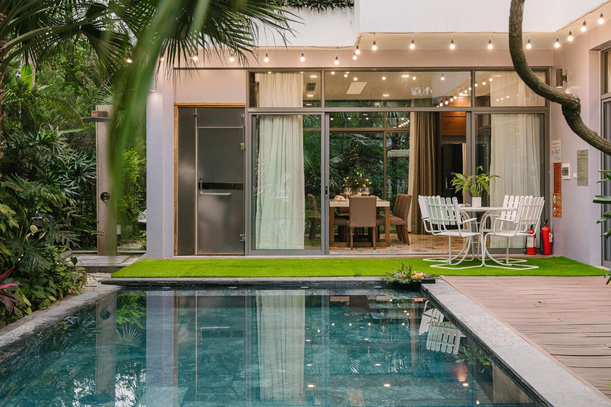 Rosee Villa - Green Villa With Private Pool Hanoj Exteriér fotografie